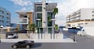 redesign detached duplex, cgi architectural, villa,rooftop terrace,facade desing