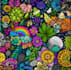 create colorful doodle art illustration