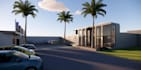 redesign high rise building,tower design, skyscraper,penthouse rendering,facade