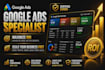 be your google ads specialist and PPC expert