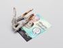 funeral flyer, memorial card, obituary bifold booklet program design