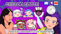 draw custom emotes for twitch,youtube, and discord any style