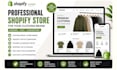 build high converting shopify tshirt and clothing store website