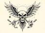 do traditional or old school style tattoo design