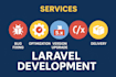 build, rebuild, upgrade, fix and optimize your laravel website