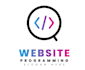 design a modern and luxurious web programming  logo