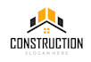 do modern luxury property construction logo design