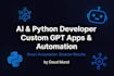 build custom ai chatbots using python and nlp