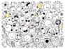 create hand drawn doodle art icons