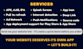 convert website to app for android and ios using webview