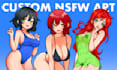 draw nsfw art character illustration