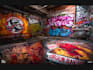 create expressive digital graffiti murals