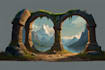 hand paint environment art