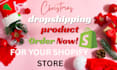 find winning shopify christmas dropshipping products