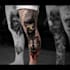 create a tattoo design of tattoo sleeve