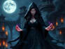 draw dark art and monsters