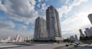 upgrade residential high rise building,cgi mixed use complex, multi story render