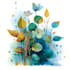 illustrate watercolor portrait illustration