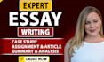write assignment work, project work for college and universities
