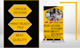 design event tent,banner graphic design