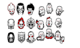 create custom mascot or sticker style character art