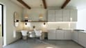 do washroom, bedroom and kitchen 3d,2d visualisations