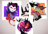 draw you as a custom character from hazbin hotel