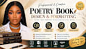 do poetry book design poetry book formatting poetry book cover poetry editing