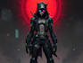 design cyberpunk character, original character design