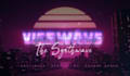 create a cinematic 80s vhs style intro with your text or logo