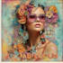 design abstract digital collage art, photo collage