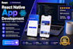 develop android mobile apps using react native and flutter