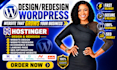 build hostinger website design hostinger website redesign wordpress website