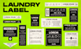 design modern clothing label collection