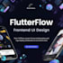 design and build a high quality flutterflow frontend UI with pro interactions