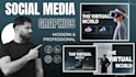design professional social media posts for facebook, instagram, linkedin