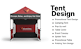design a professional tent canopy