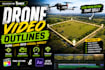 real estate drone video editing with motion graphics