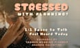 provide a vent and reset session for overwhelmed brides