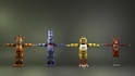 3d animatronics, robot model, fnaf, tf2 model, 3d game character, 3d animation