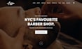 create a barbershop website with an appointment booking system