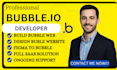 build bubble io developer mvp saas bubble app developer expert bubble io website