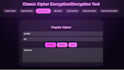 create a custom cipher tool in python