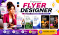 design unique poster, brochure and flyer