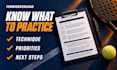 analyze your padel technique and give feedback