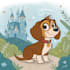 do your pet portrait into cute disney style
