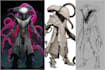 create fantasy concept art, creatures and characters design