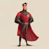 create concept art superhero character for comics cartoon