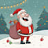 unique christmas cartoon caricature