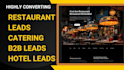 generate restaurant leads catering service leads b2b leads